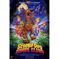 Scooby-Doo on Zombie Island movie poster print showcasing mystery and adventure.