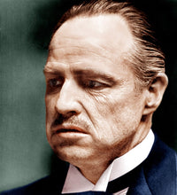 Marlon Brando as Vito Corleone in The Godfather Photo Print