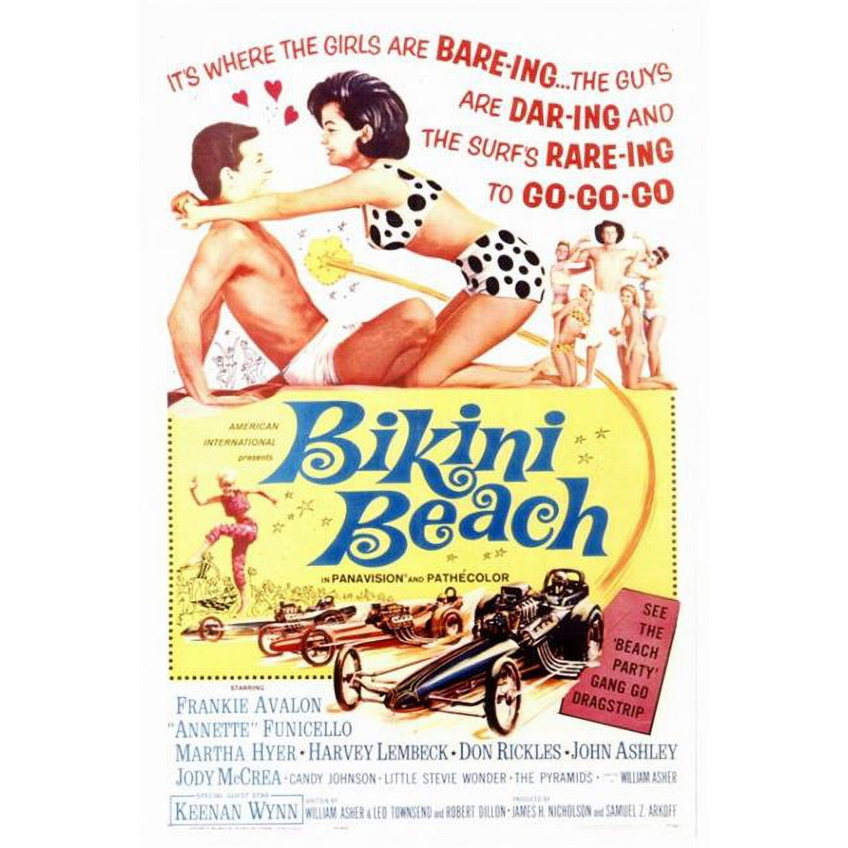 Bikini Beach Movie Poster Print - 27x40