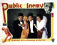 The Public Enemy movie poster featuring James Cagney and Jean Harlow, 1931 film classic.