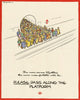 Please Pass Along the Platform Poster Print by Cyril Kenneth Bird (Fougasse), available in multiple sizes.