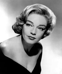 Simone Signoret 1950s Photo Poster Print showcasing vintage cinema elegance.
