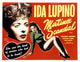 One Rainy Afternoon (Matinee Scandal) movie poster print featuring Ida Lupino from 1936.