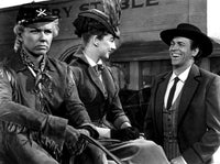 Calamity Jane movie poster print featuring Doris Day and Howard Keel