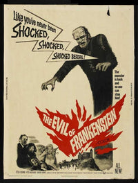 Evil of Frankenstein movie poster 11x17 print