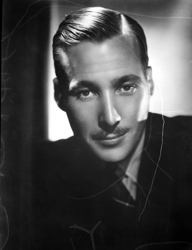 Portrait of Robert Montgomery photo print