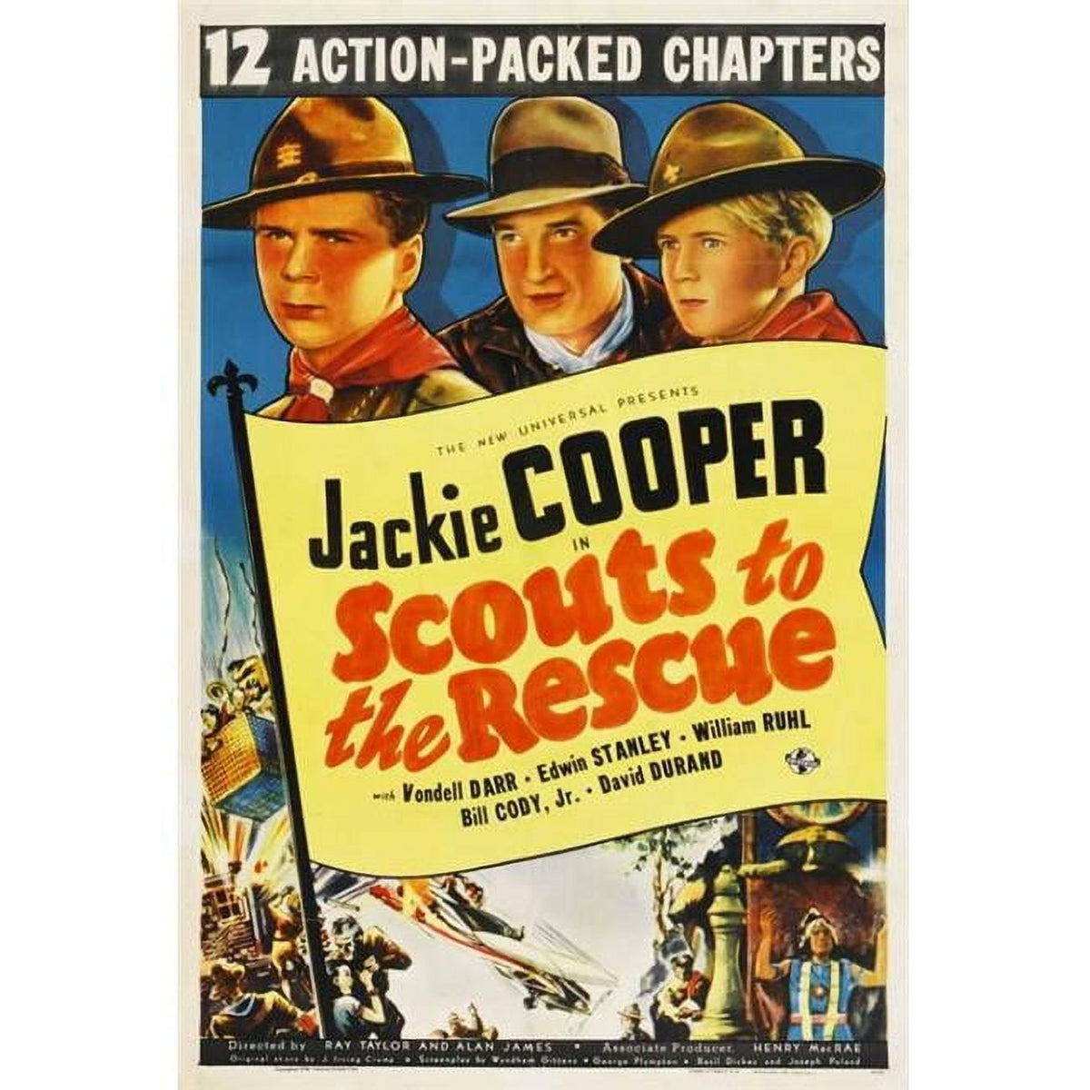 Scouts to the Rescue Movie Poster Print 27x40