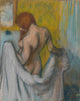 Woman with a Towel fine art print by Edgar Degas, 1894
