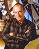 Jonathan Banks posed in checkered shirt photo print
