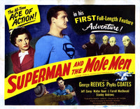 Superman and The Mole Men movie poster masterprint 14x11