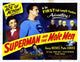 Superman and The Mole Men movie poster masterprint 14x11