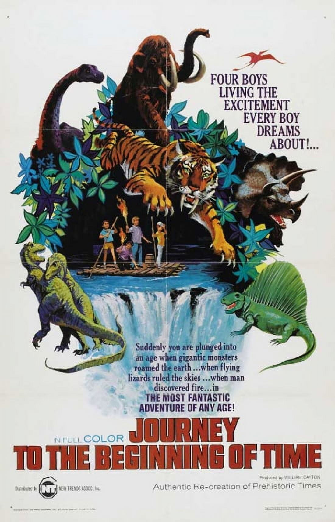 Journey to the Beginning of Time Movie Poster (11 x 17)