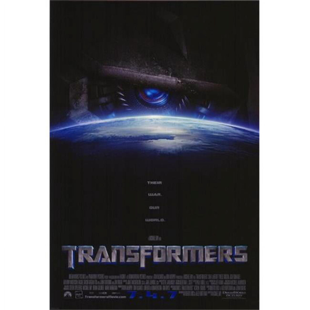 Transformers Style E Movie Poster 11x17