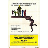 Kid Blue Movie Poster Print 27x40 featuring classic cinema art.