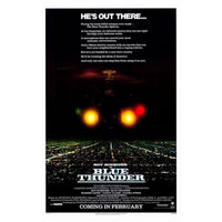 Blue Thunder Movie Poster 11 x 17 print featuring dramatic imagery.
