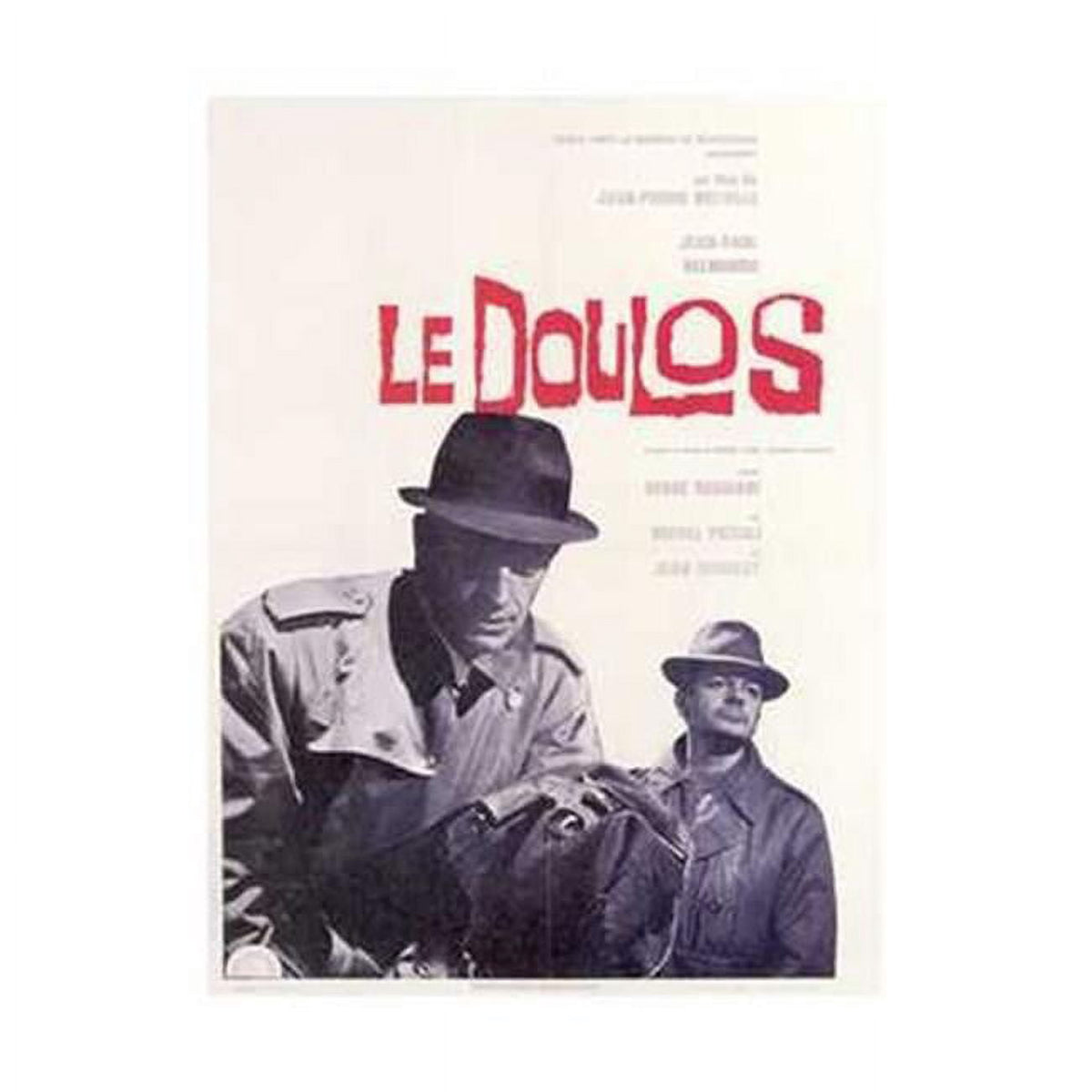 Le Doulos Movie Poster 11x17 print showcasing classic film imagery.