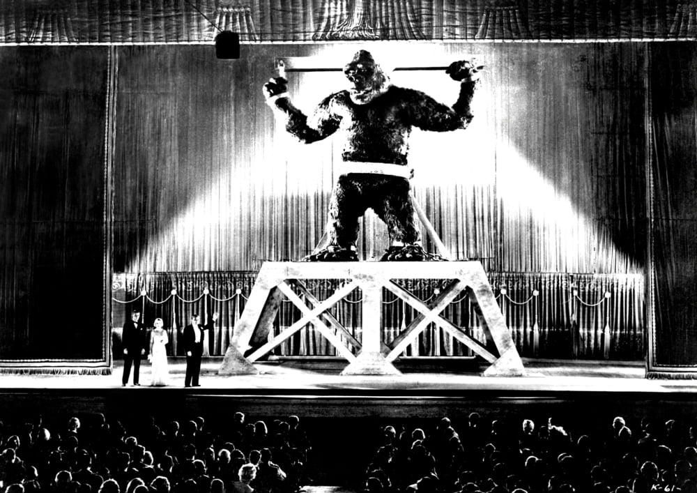 King Kong 1933 Photo Print featuring Bruce Cabot, Fay Wray, and Robert Armstrong