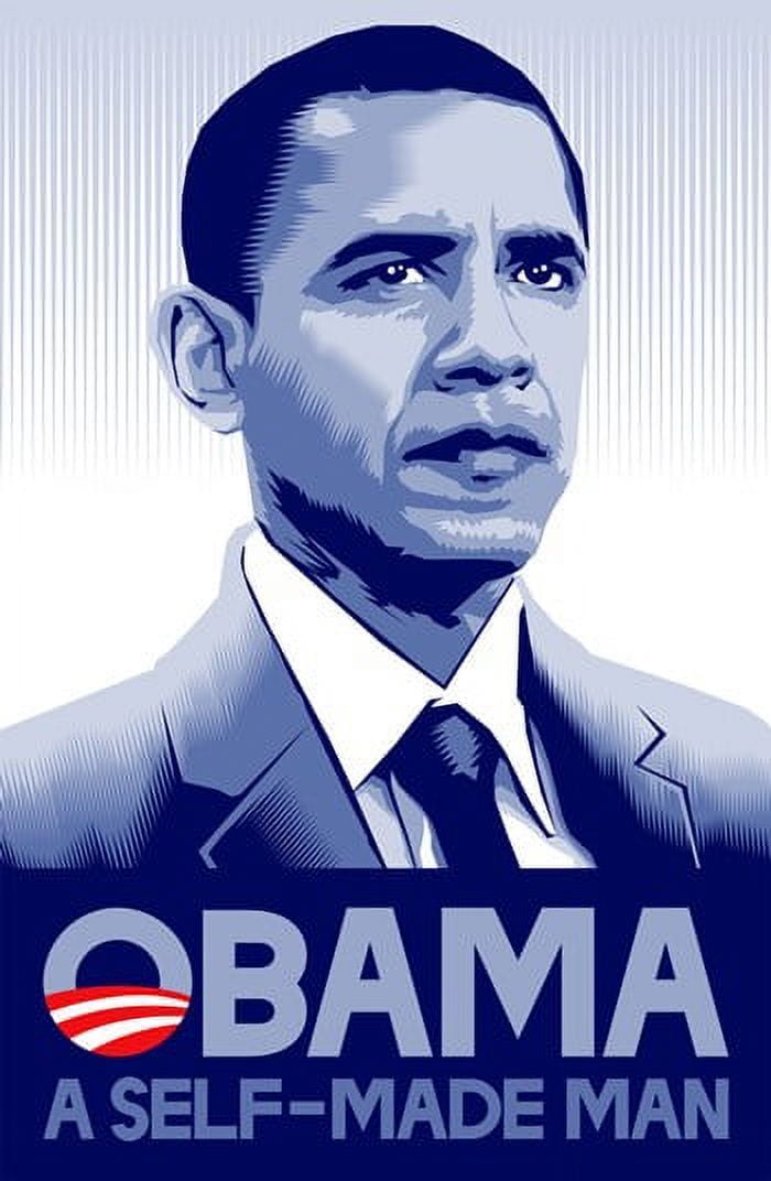 Barack Obama A Self Made Man Campaign Poster 11x17