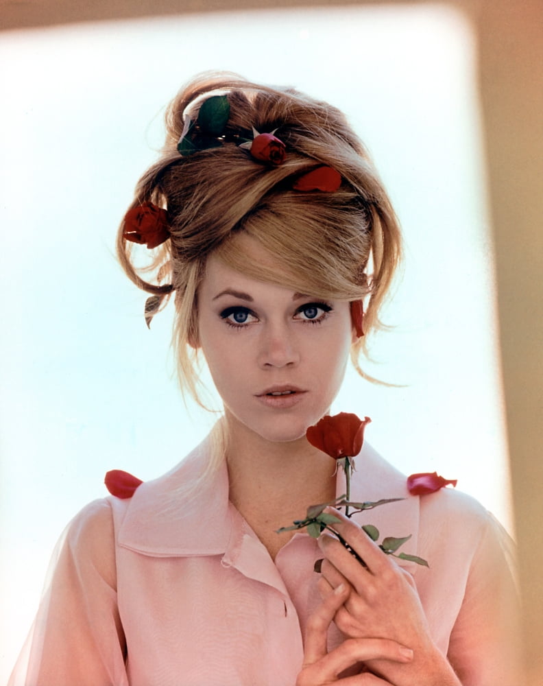 Jane Fonda 1960s iconic photo poster print
