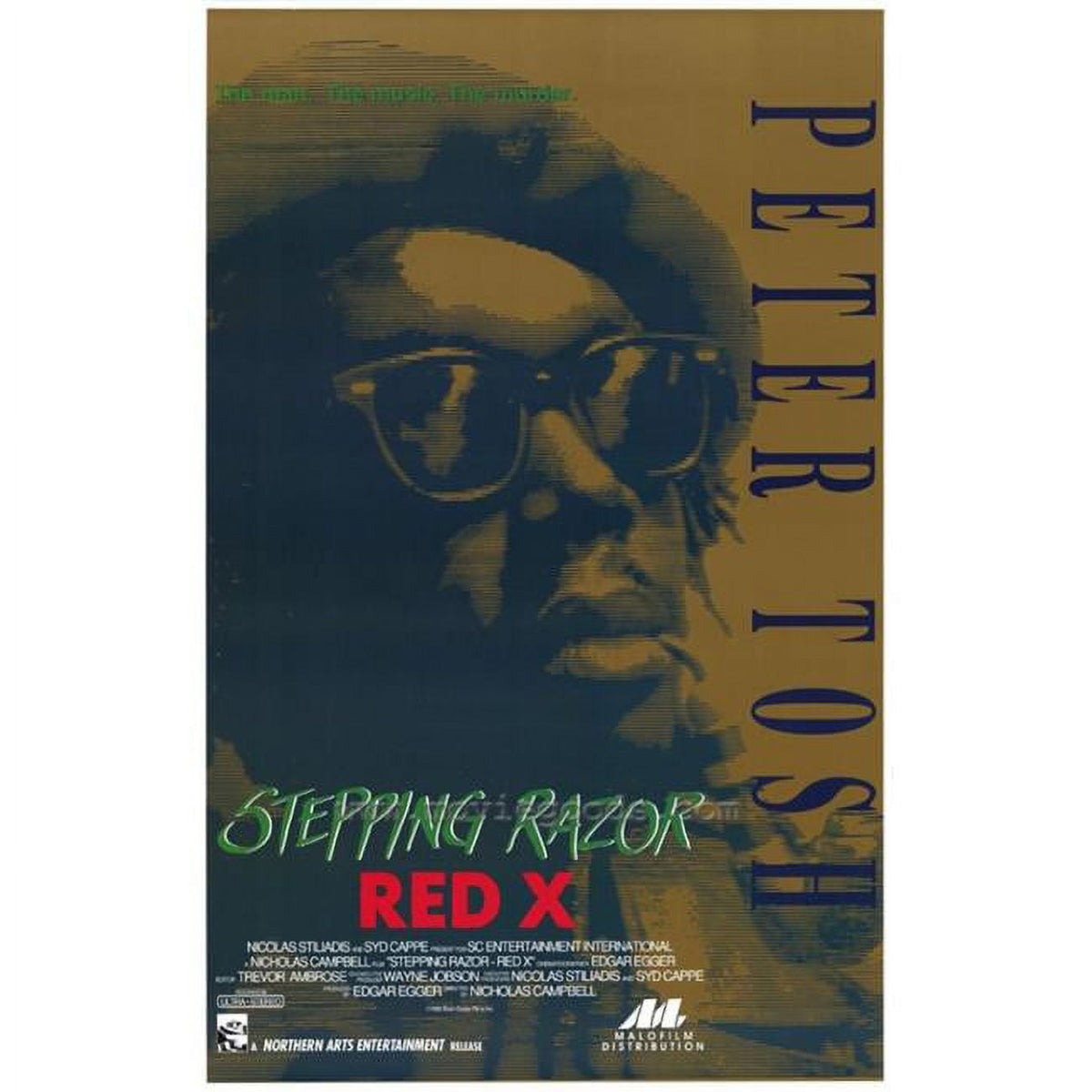 Stepping Razor Red X Movie Poster Print (27x40)