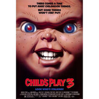 Child's Play 3 Movie Poster Print featuring Chucky - 27x40