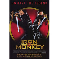 Iron Monkey Movie Poster 11x17 print showcasing dynamic martial arts action.