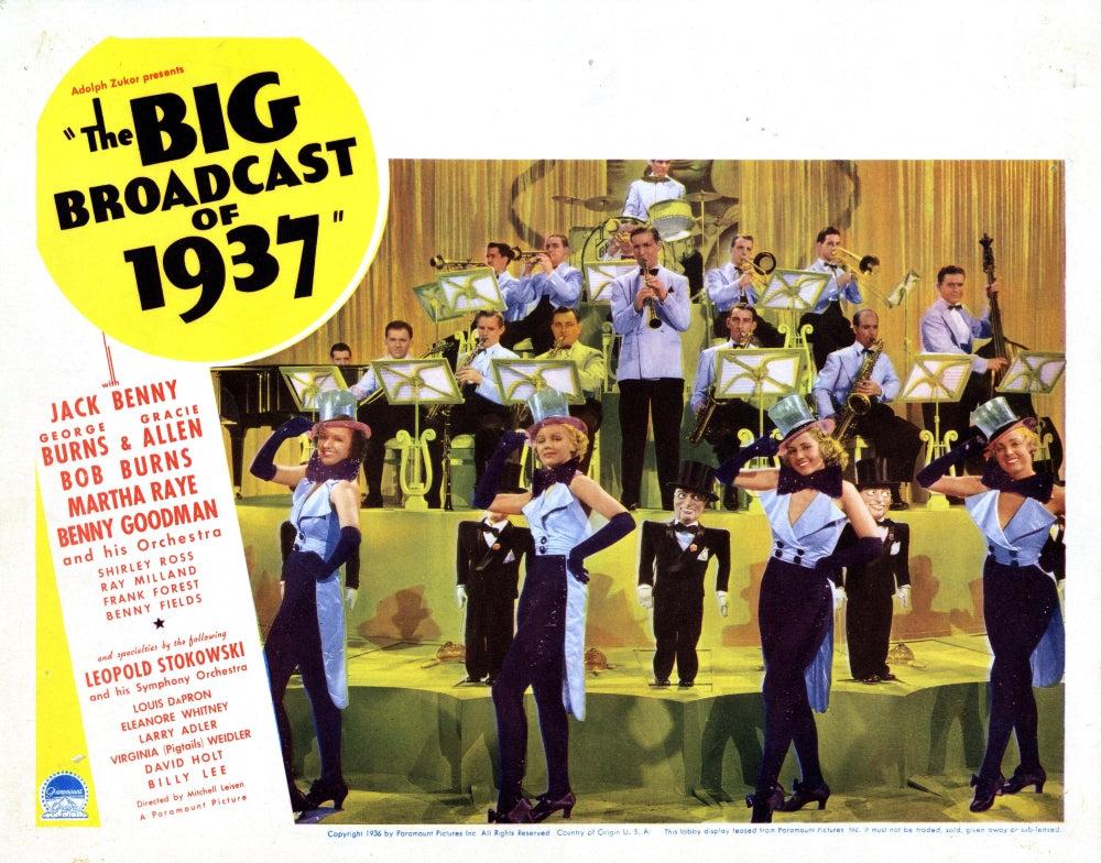 The Big Broadcast of 1937 Movie Poster Masterprint
