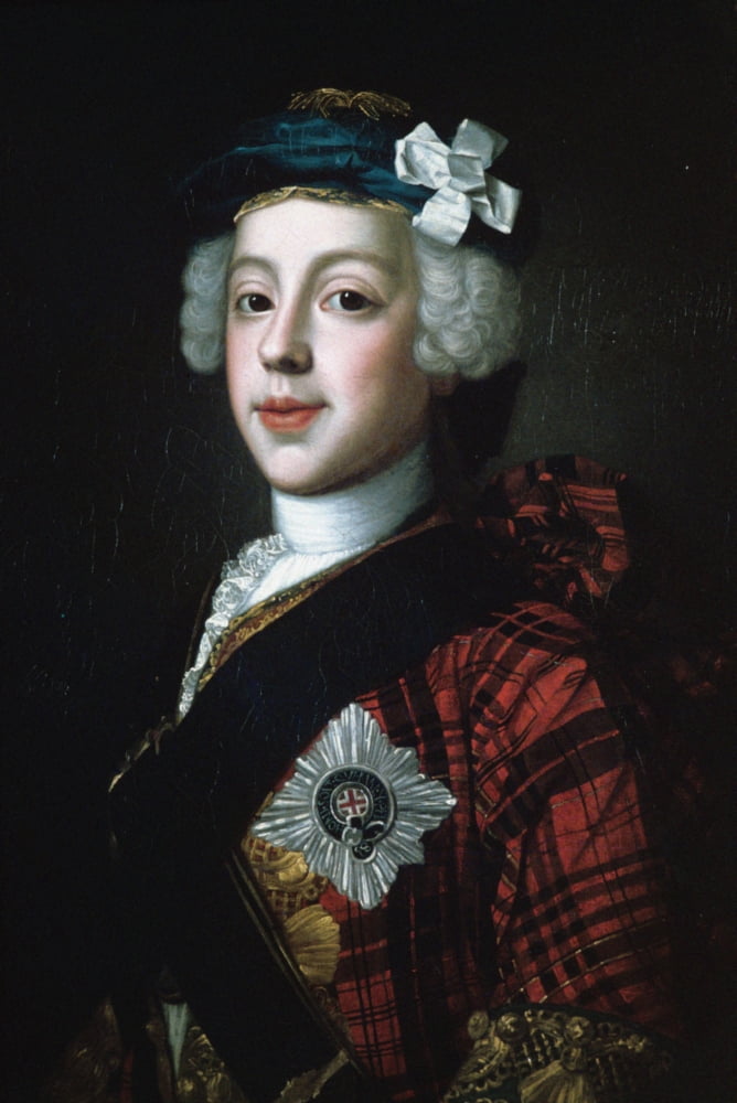 Prince Charles Edward Stuart Poster Print showcasing historical significance