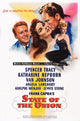 State of the Union movie poster print featuring Van Johnson, Spencer Tracy, Katharine Hepburn, and Angela Lansbury from 1948.