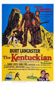 The Kentuckian movie masterprint poster featuring Burt Lancaster and Dianne Foster.