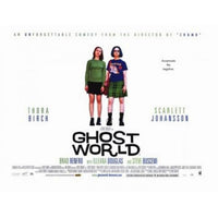 Ghost World movie poster 17x11 print showcasing unique indie film style.