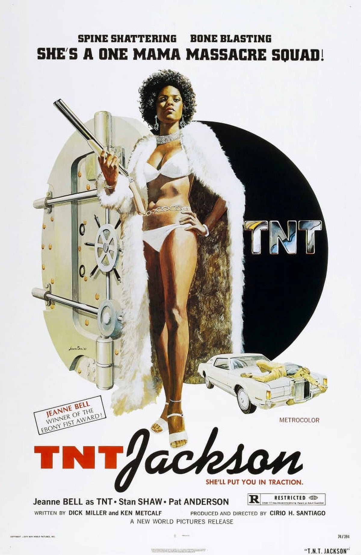 TNT Jackson 1974 Movie Masterprint Poster Print