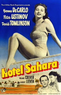 Hotel Sahara Movie Masterprint Poster Print from 1951