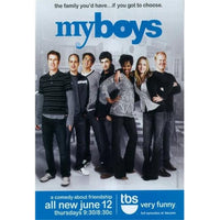 My Boys movie poster in 11x17 size, featuring vibrant colors and comedy theme.