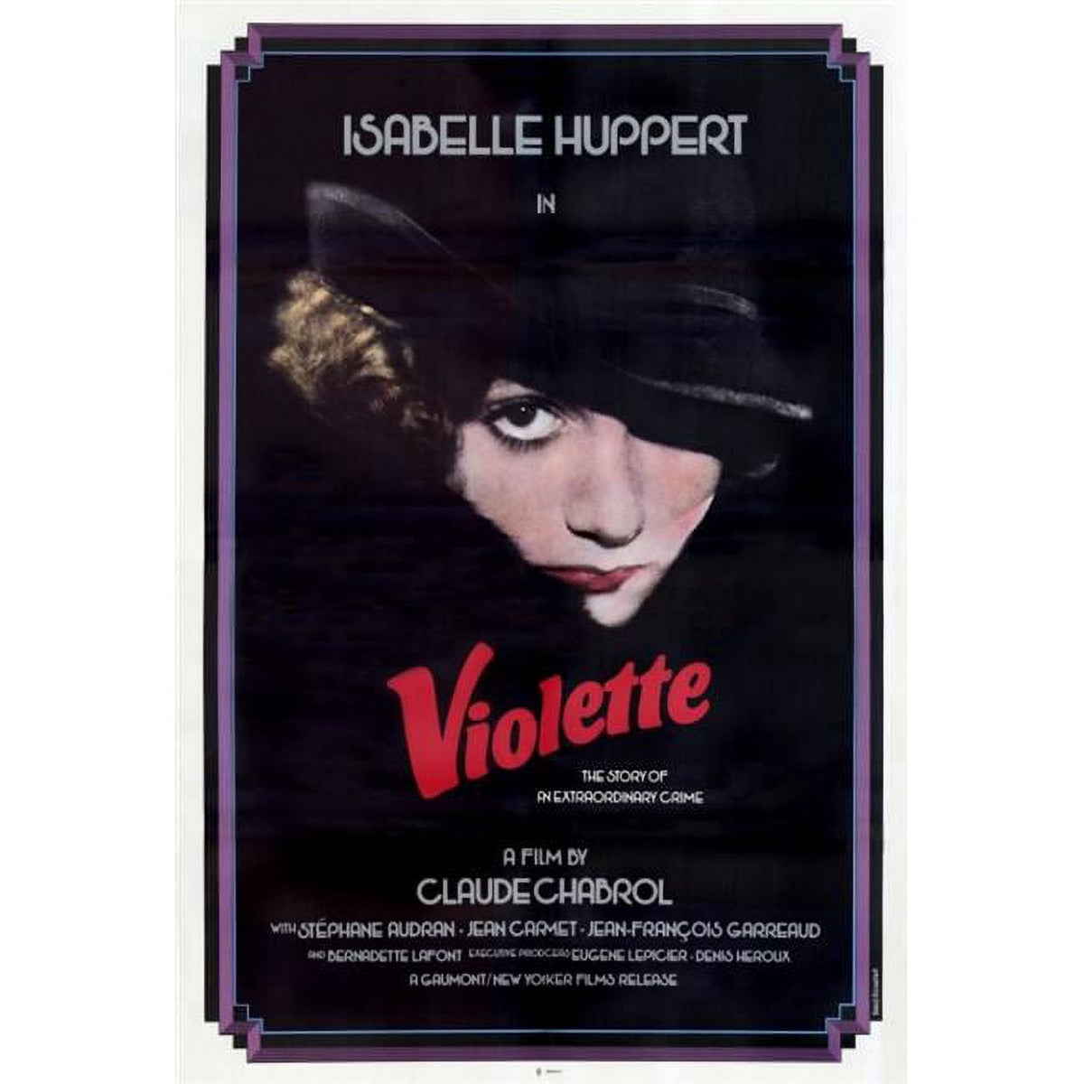 Violette Noziere Movie Poster Print 27 x 40