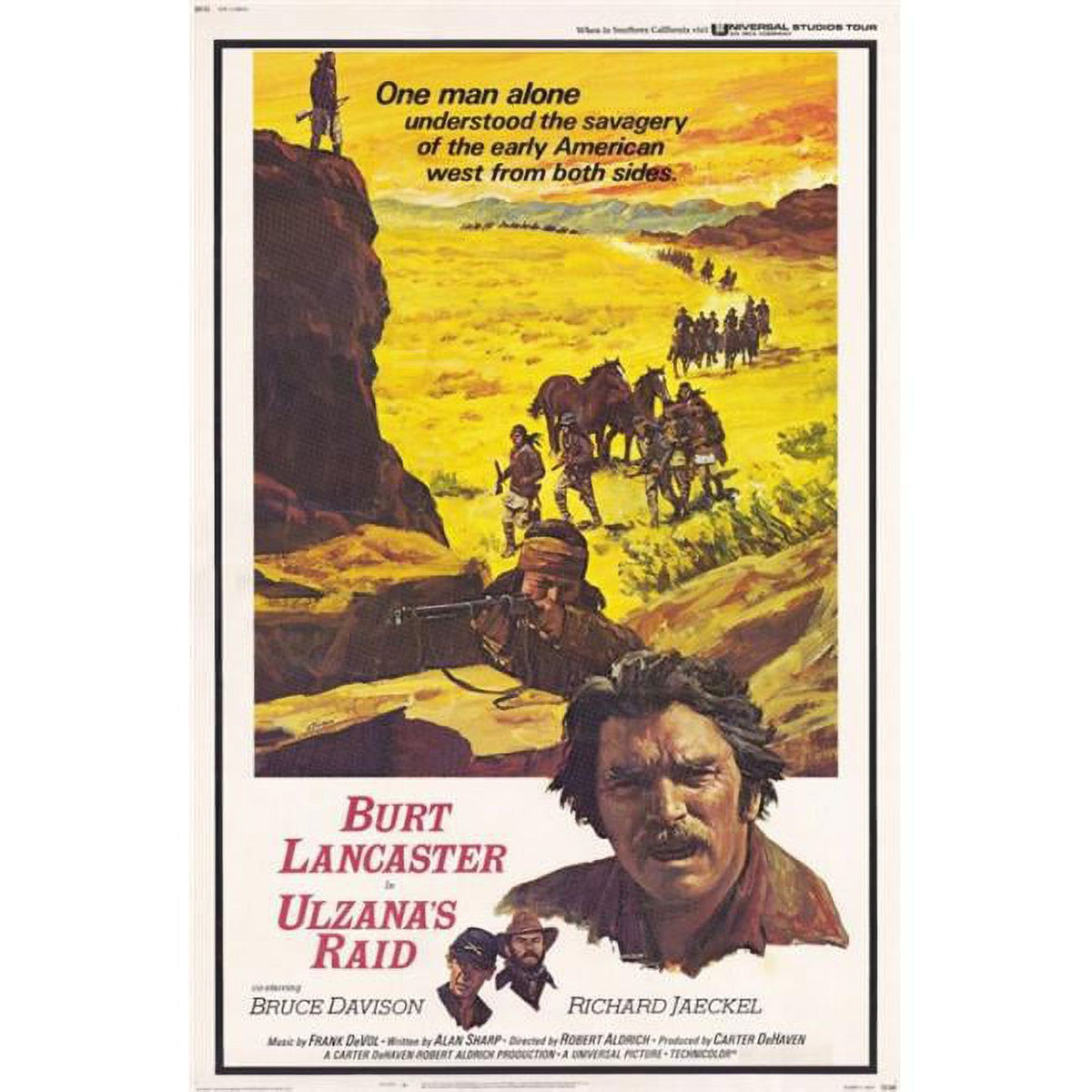 Ulzana's Raid Movie Poster Print 27x40