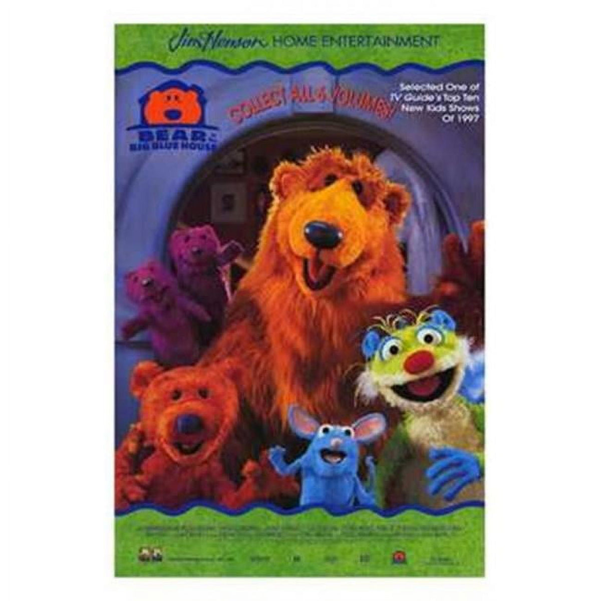 Bear in the Big Blue House Movie Poster 11x17