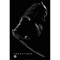 Predators Movie Poster Print showcasing thrilling sci-fi artwork.