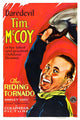 The Riding Tornado Movie Masterprint Poster featuring dynamic imagery from the 1932 film.