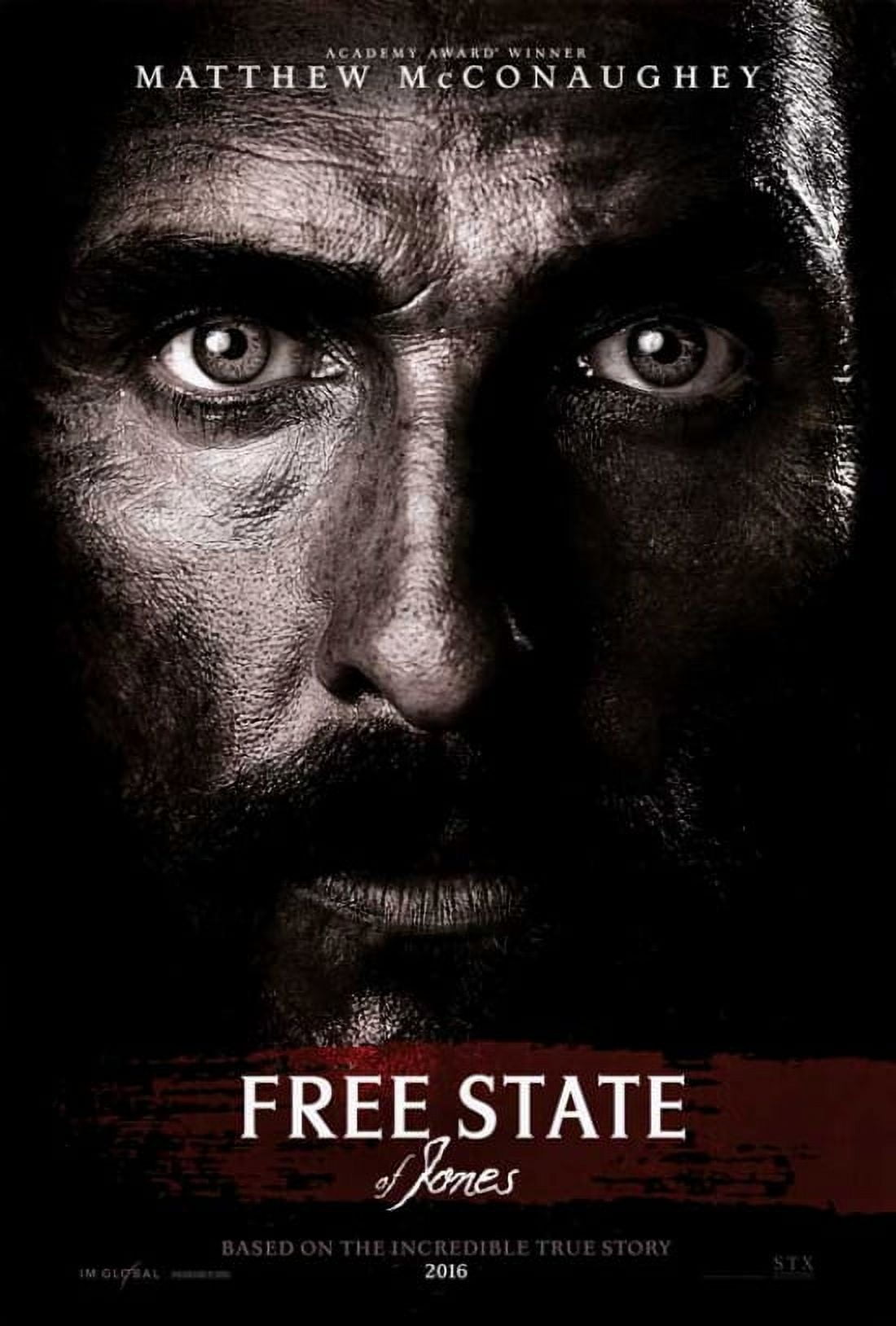 Free State of Jones Movie Poster - 11x17 print.