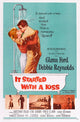It Started With A Kiss movie poster print featuring Debbie Reynolds and Glenn Ford.