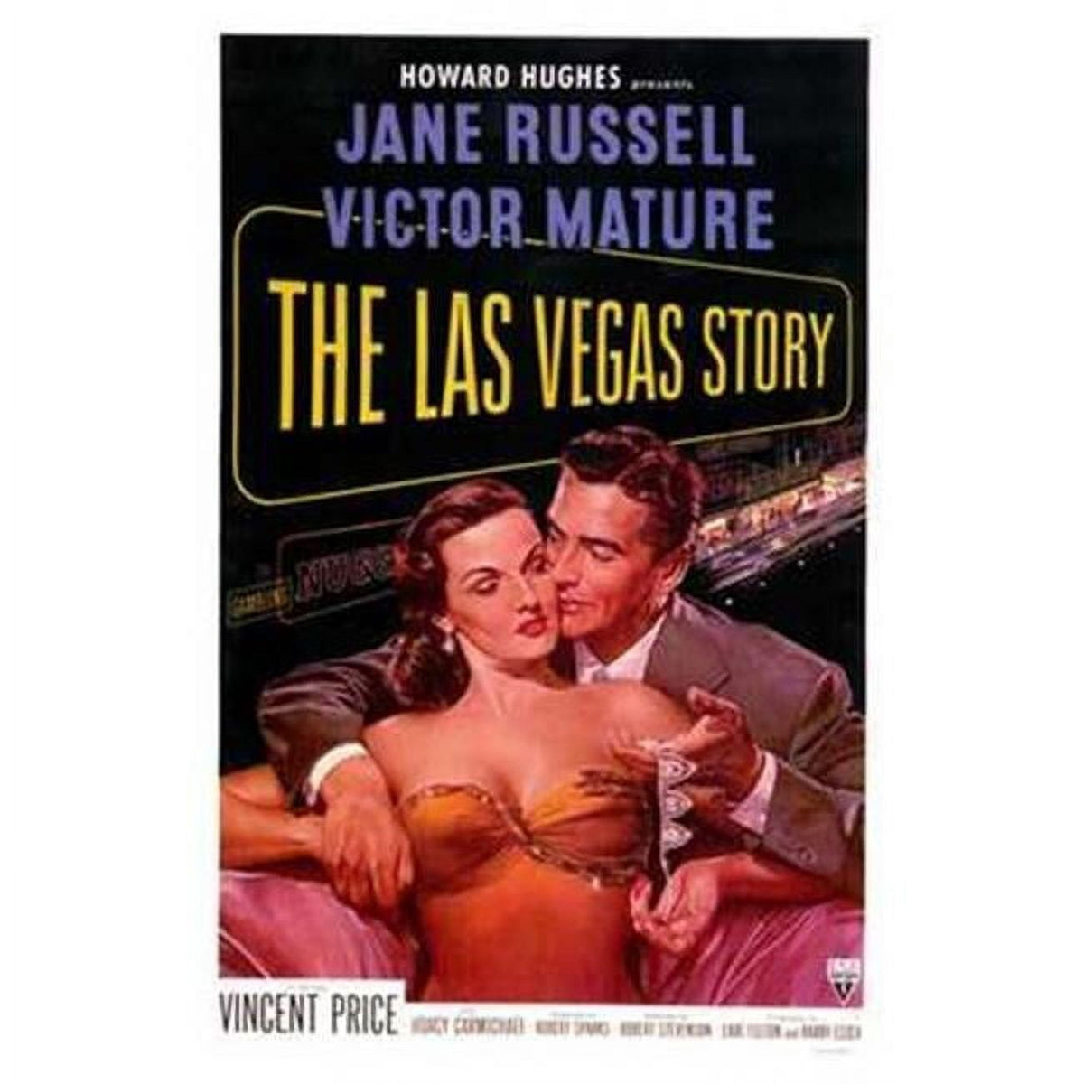 Las Vegas Story movie poster print 11x17