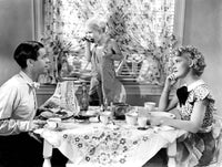 Blondie photo poster print featuring Arthur Lake and Penny Singleton, 1938