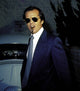 Candid photo print of Jack Nicholson smoking a cigar