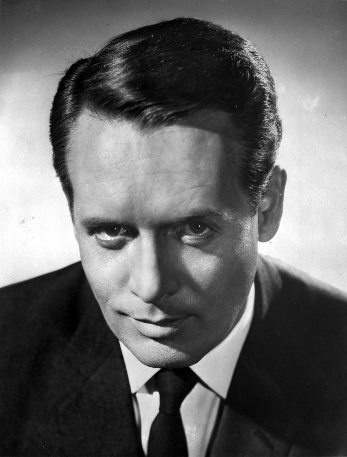 Patrick McGoohan iconic photo print capturing classic television history.