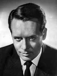 Patrick McGoohan iconic photo print capturing classic television history.