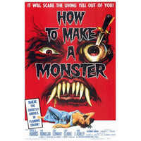 How to Make a Monster Movie Poster Print 27x40