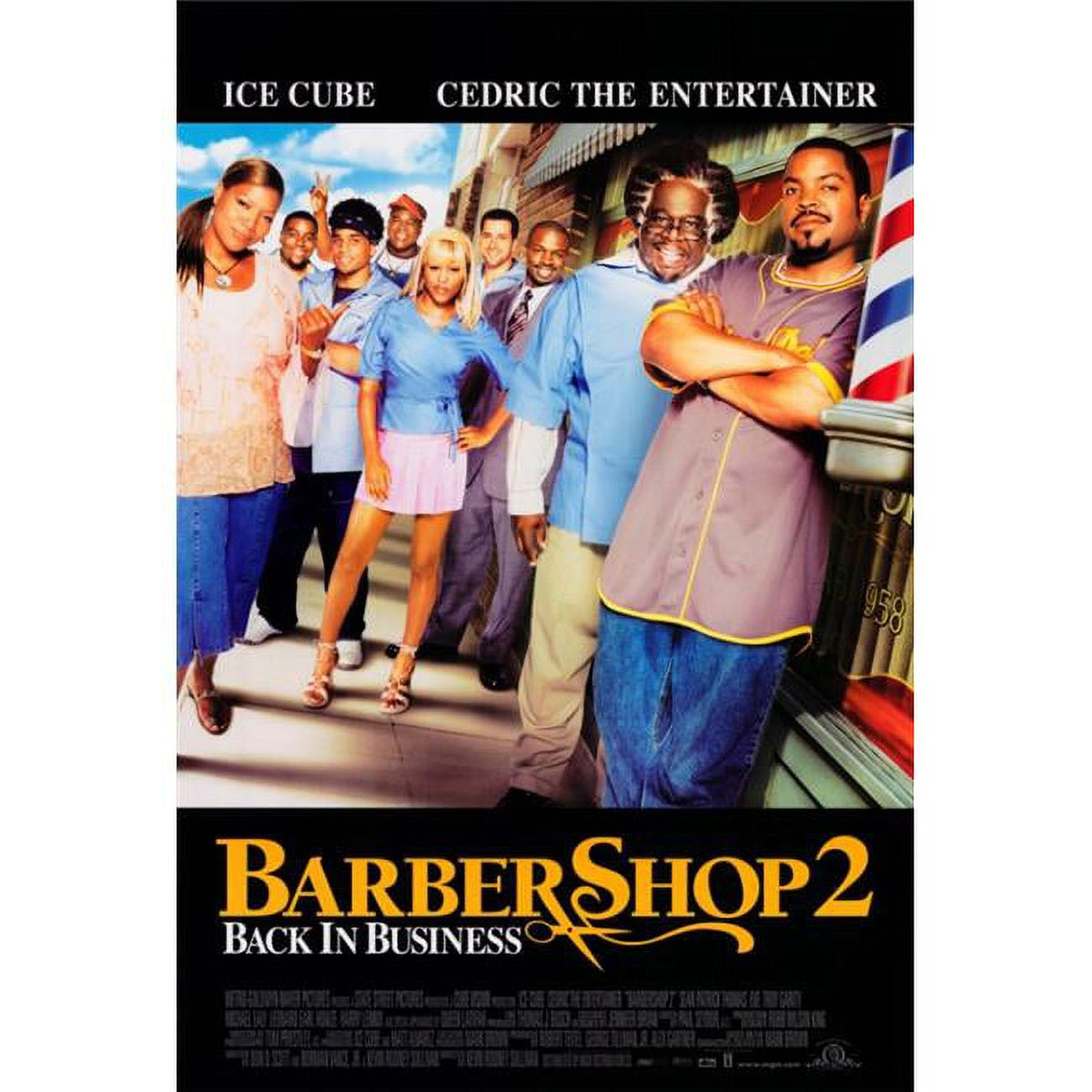 Barbershop 2: Back in Business Movie Poster Print 27x40