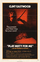 Play Misty for Me movie poster in 11x17 size, vibrant colors and classic design