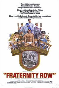Fraternity Row Movie Poster Print 27x40 showcasing vibrant college life.
